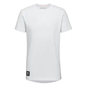 Mammut Massone Patch T-shirt Met Korte Mouwen Wit