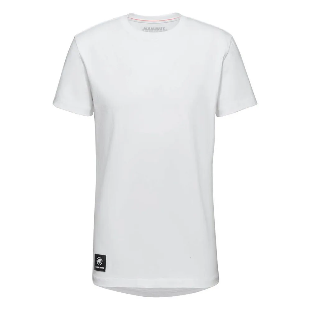 Mammut Massone Patch T-shirt Met Korte Mouwen Wit