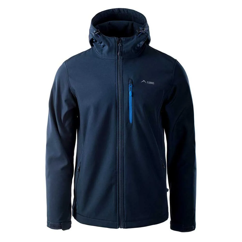 Elbrus Ifar Ii Softshelljack Total Eclipse / Total Eclipse