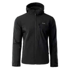 Elbrus Iver Softshelljack Zwart