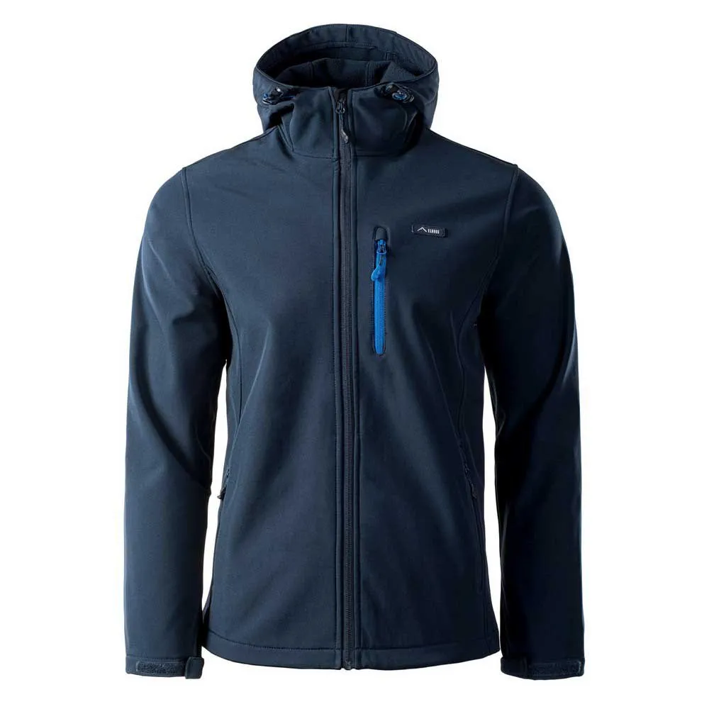 Elbrus Iver Softshelljack Total Eclipse / Total Eclipse