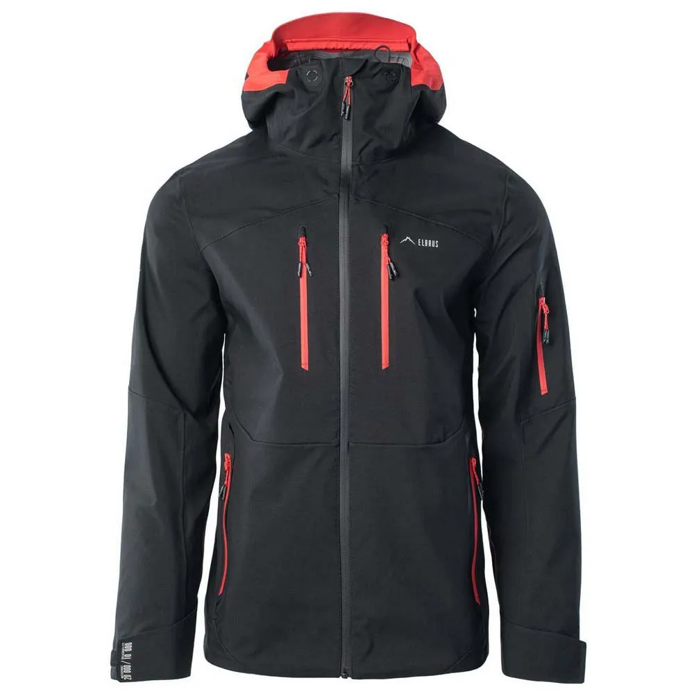 Elbrus Montoni Softshelljack Zwart