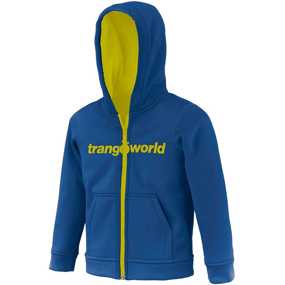 Trangoworld Oby Junior Sweatshirt Met Rits Blauw