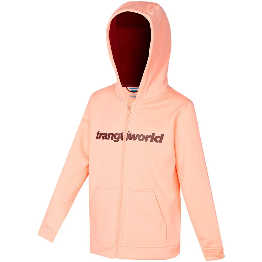 Trangoworld Oby Junior Sweatshirt Met Rits Roze