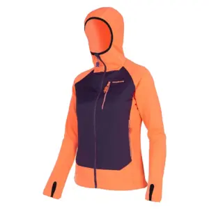 Trangoworld Trx2 Hybrid Lt Pro Fleece Met Kap Paars