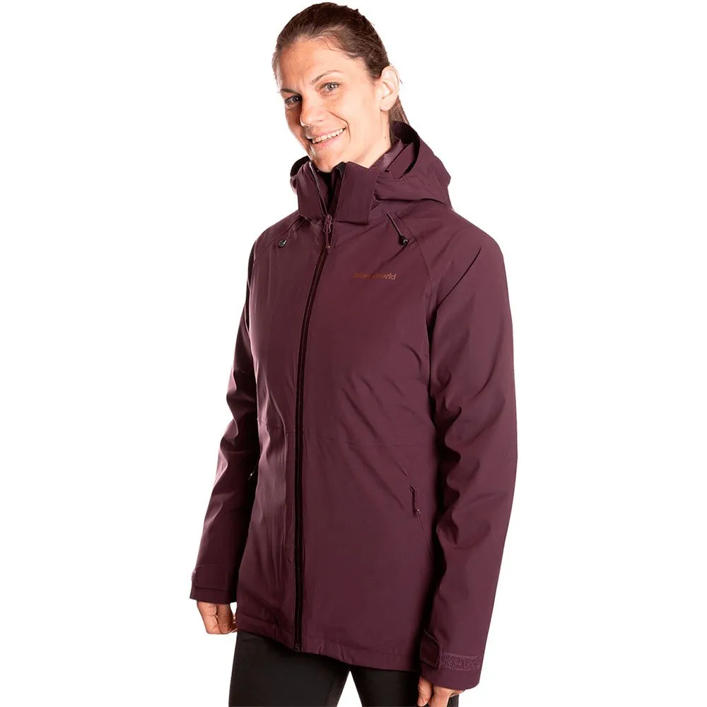 Trangoworld Bruket Complet Afneembare Jas Garnet