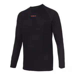 Trangoworld Trx2 Wool Pro Vd Lange Mouwen Basislaag Zwart