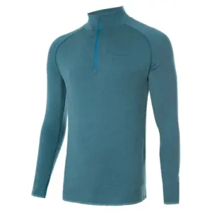 Trangoworld Lodes Fleece Met Halve Rits Blauw