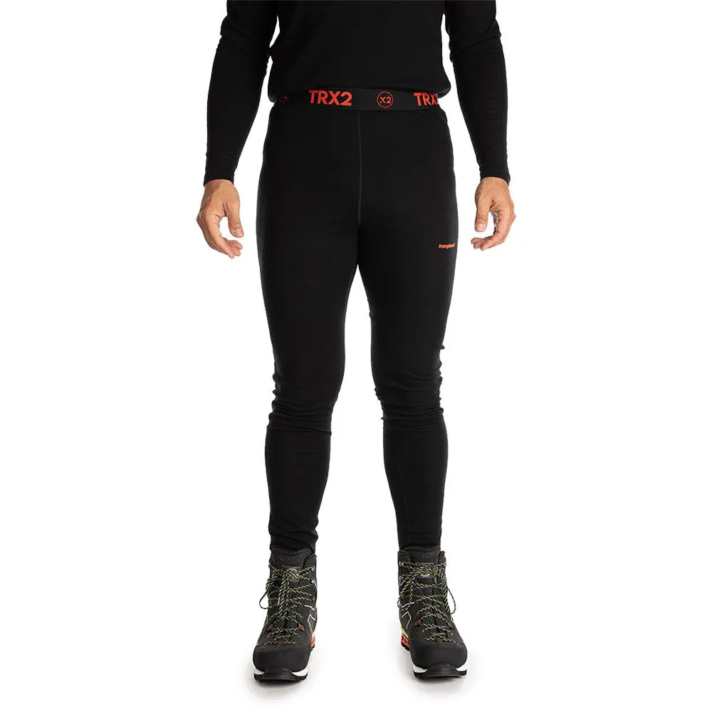 Trangoworld Trx2 Wool Pro Vd Basislaagbroek Zwart