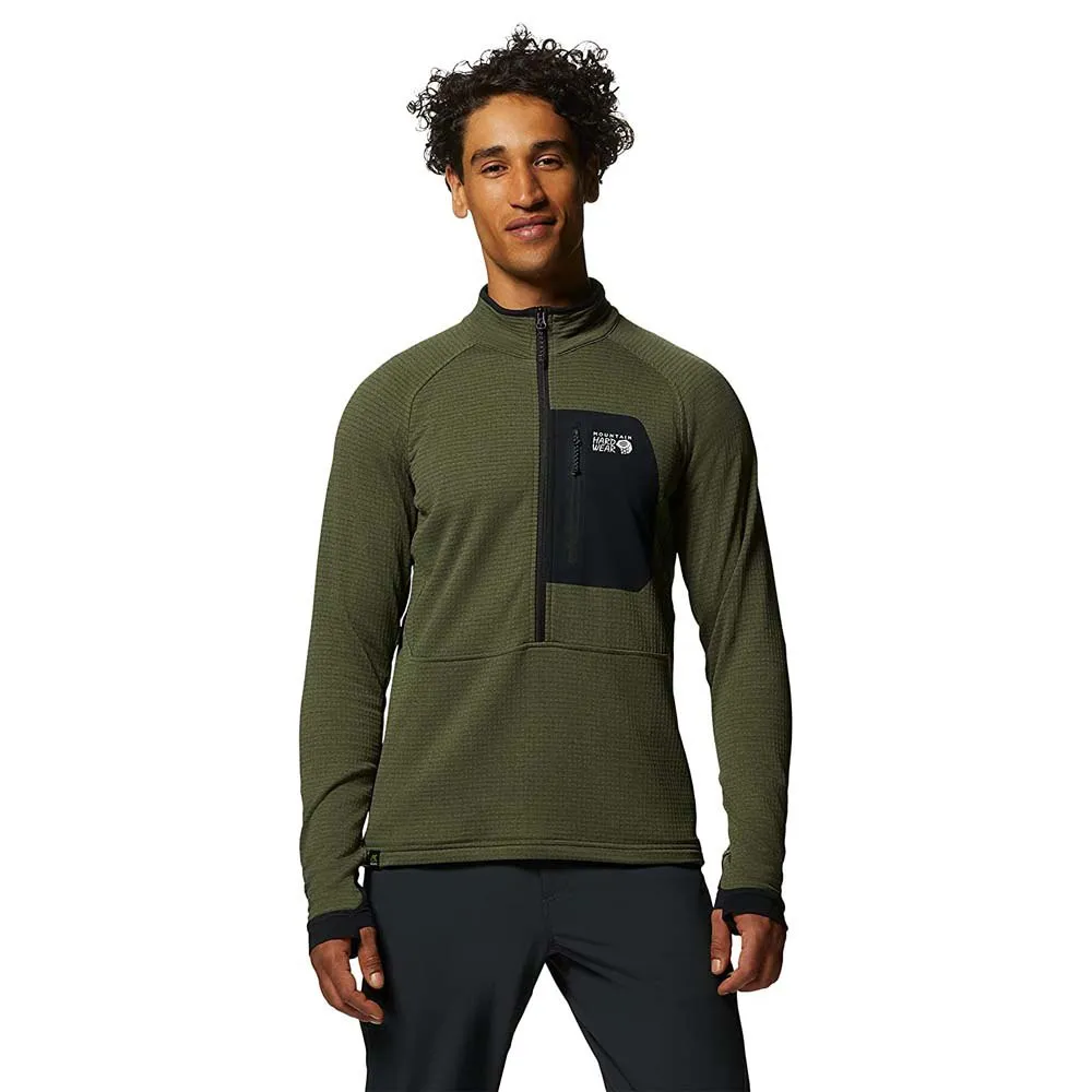 Mountain Hardwear Power Grid Fleece Groen