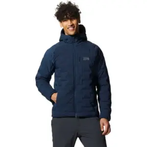 Mountain Hardwear Stretchdown Jas Marineblauw