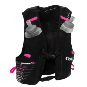 Tsl Outdoor Hydration 2 Soft Flasks Finisher Plus 5l Hydratatievest Voor Dames Zwart