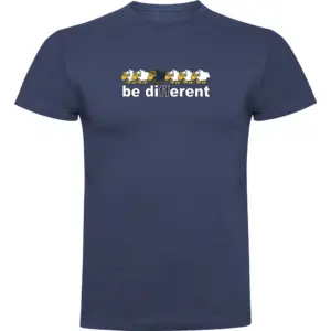 Kruskis Be Different Trek T-shirt Met Korte Mouwen Blauw