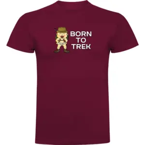 Kruskis Born To Trek T-shirt Met Korte Mouwen Rood