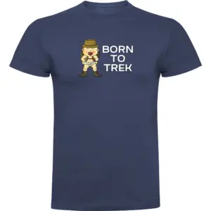 Kruskis Born To Trek T-shirt Met Korte Mouwen Blauw