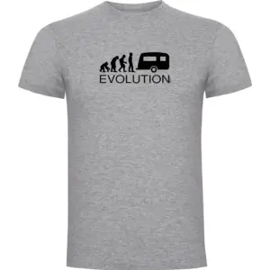 Kruskis Evolution Caravanning T-shirt Met Korte Mouwen Grijs