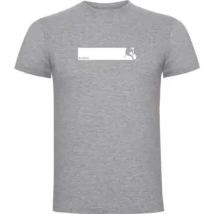 Kruskis Frame Climb T-shirt Met Korte Mouwen Grijs