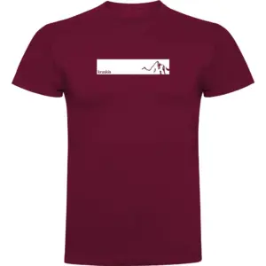 Kruskis Frame Mountain T-shirt Met Korte Mouwen Rood