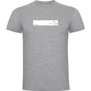 Kruskis Frame Mountain T-shirt Met Korte Mouwen Grijs