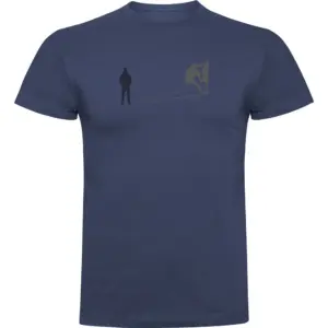 Kruskis Shadow Climb T-shirt Met Korte Mouwen Blauw
