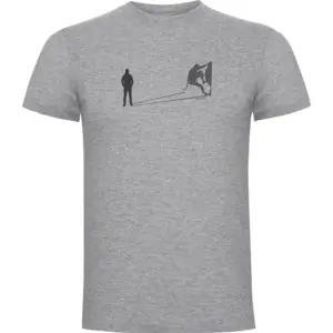 Kruskis Shadow Climb T-shirt Met Korte Mouwen Grijs