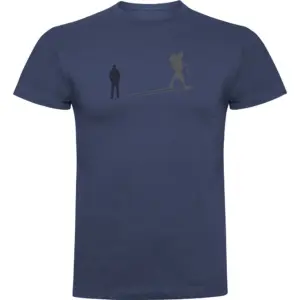 Kruskis Shadow Trek T-shirt Met Korte Mouwen Blauw