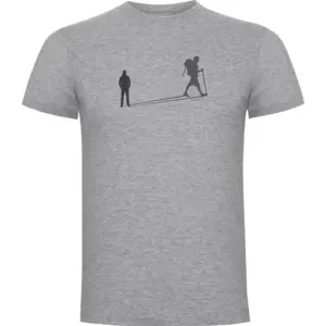 Kruskis Shadow Trek T-shirt Met Korte Mouwen Grijs