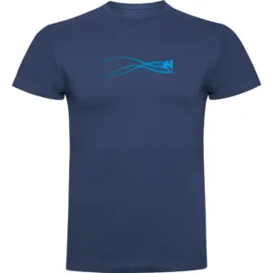 Kruskis Stella Climb T-shirt Met Korte Mouwen Blauw