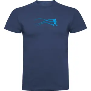 Kruskis Stella Trek T-shirt Met Korte Mouwen Blauw