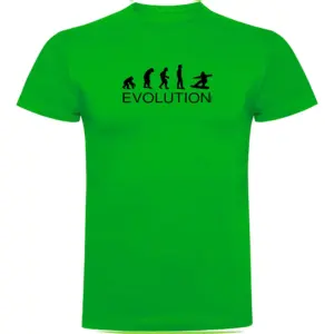 Kruskis Evolution Snowboard T-shirt Met Korte Mouwen Groen