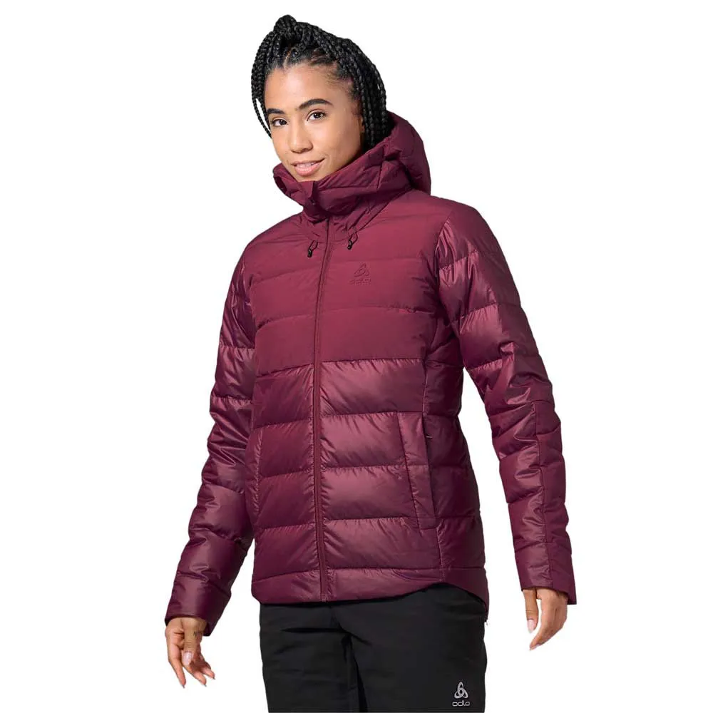 Odlo Severin N-thermic Hooded Jas Raspberry Fudge