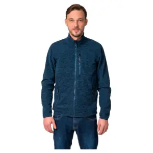 Hannah Santon Ii Fleece Met Volledige Rits Denim