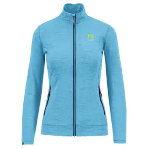 Karpos Pomedes Fleece Met Volledige Rits Blauw