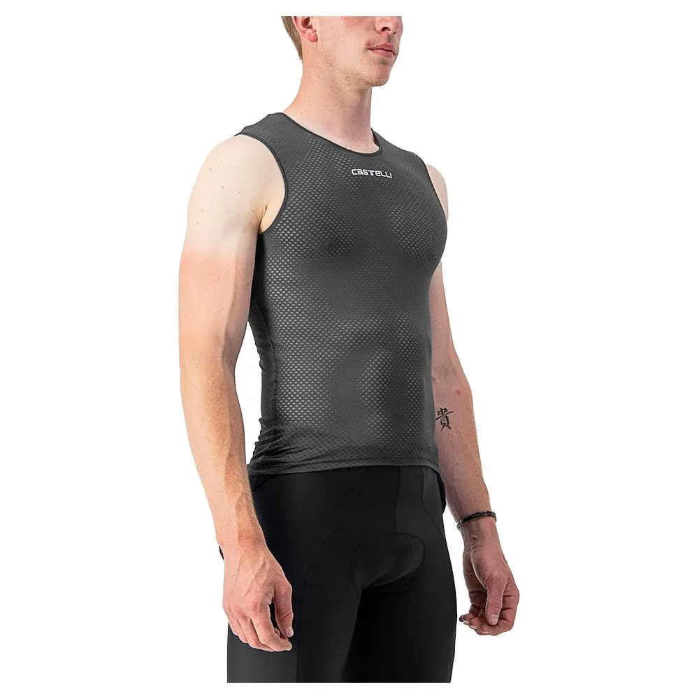 Castelli Pro Mesh 2.0 Mouwloos Basislaag Zwart