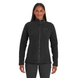 Montane Chones Fleece Met Volledige Rits Zwart