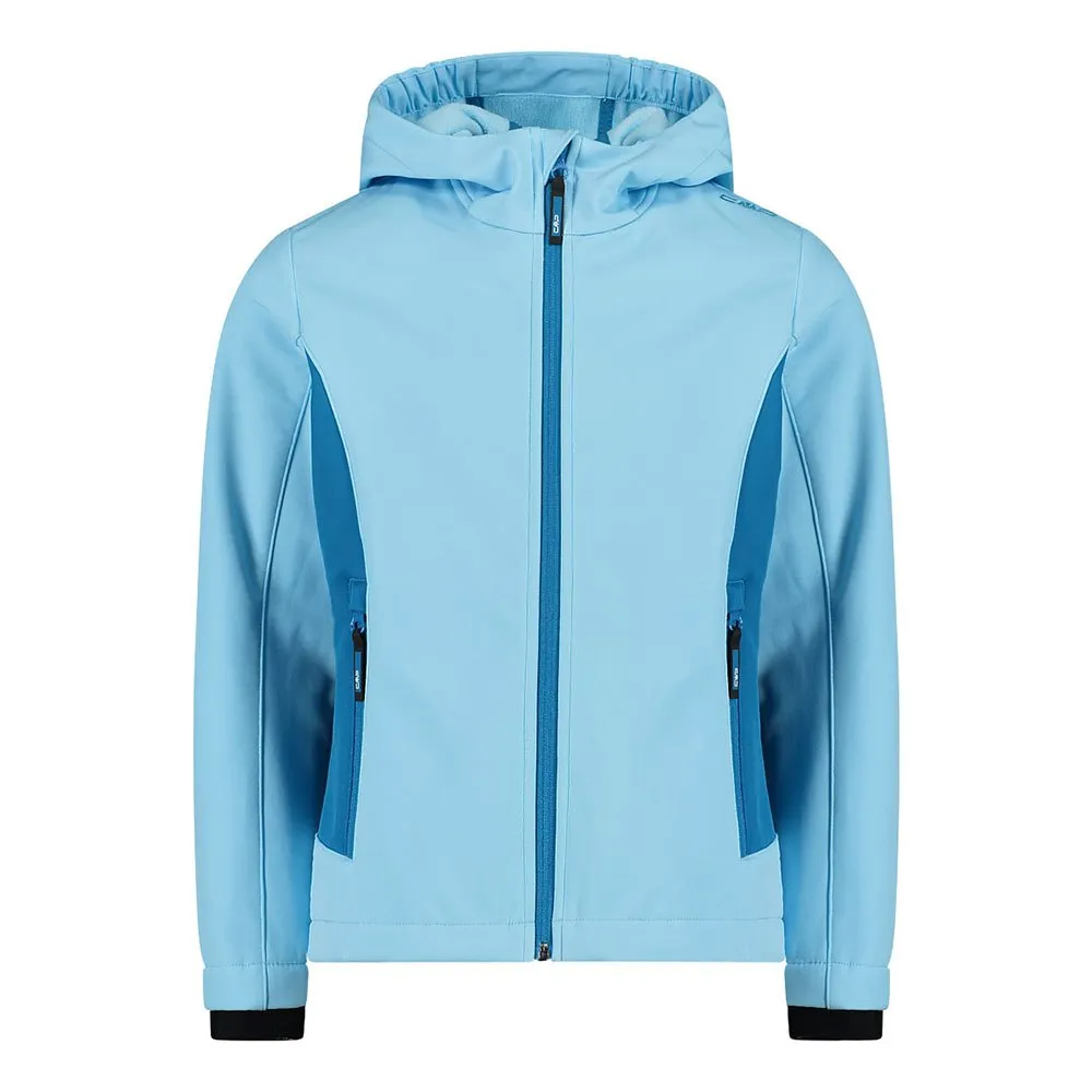 Cmp Fix Hood 3a29385n Softshelljack Anise / Jade