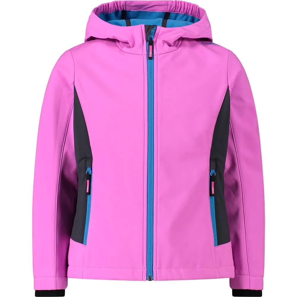 Cmp Fix Hood 3a29385n Softshelljack Paars