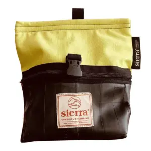 Sierra Climbing Franken Bucket Pistache Recycled Krijtzak Zwart