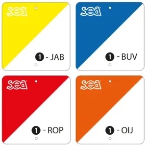 Sporti France Oriëntatie Markers Set 40 Eenheden Multicolor