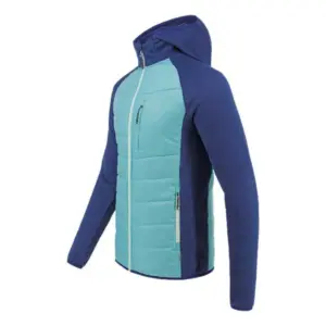Joluvi Hybrid 3.0 Fleece Met Volledige Rits Marineblauw