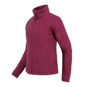 Joluvi Polar Heater 330 Fleece Met Volledige Rits Dark Orchid