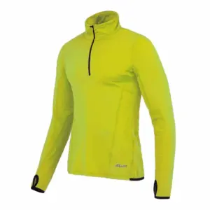 Joluvi Unkas Fleece Met Halve Rits Geel