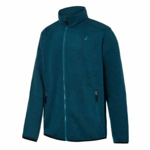 Joluvi Walt Fleece Met Volledige Rits Melange Cobalt