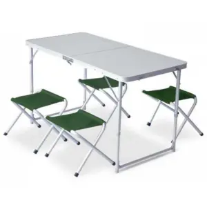 Pinguin Furniture Set Folding Camping Tafel Groen