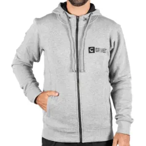 Grivel Logo Hoodie Grijs