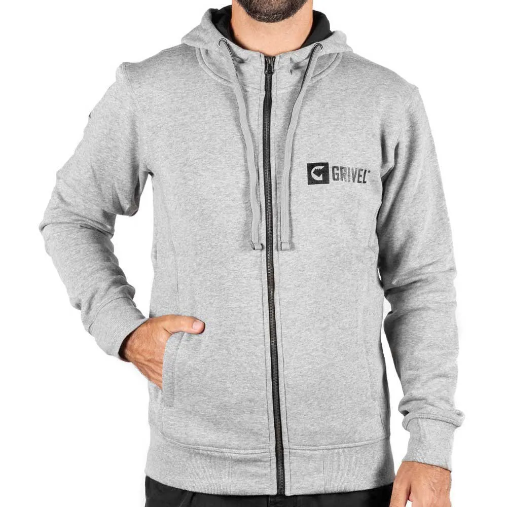 Grivel Logo Hoodie Grijs