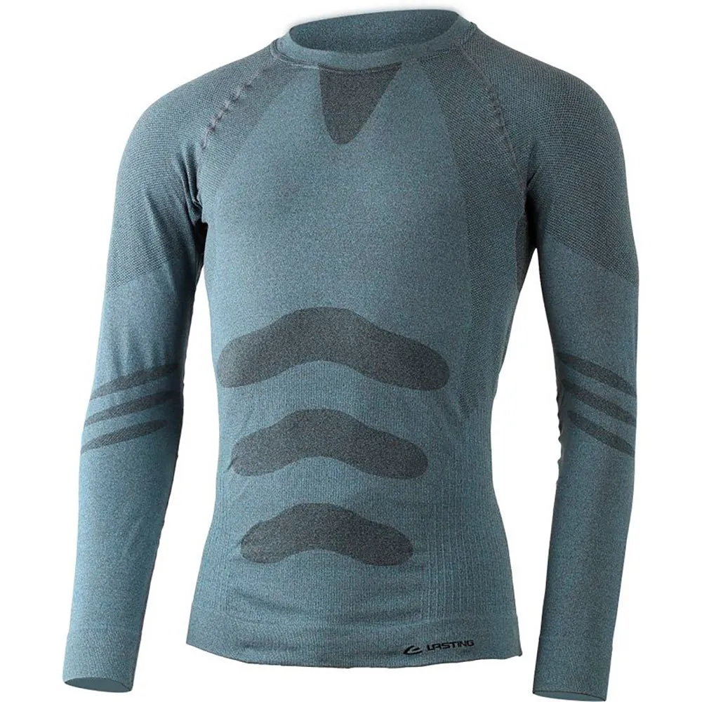 Lasting Apol Lange Mouwen Basislaag Blauw