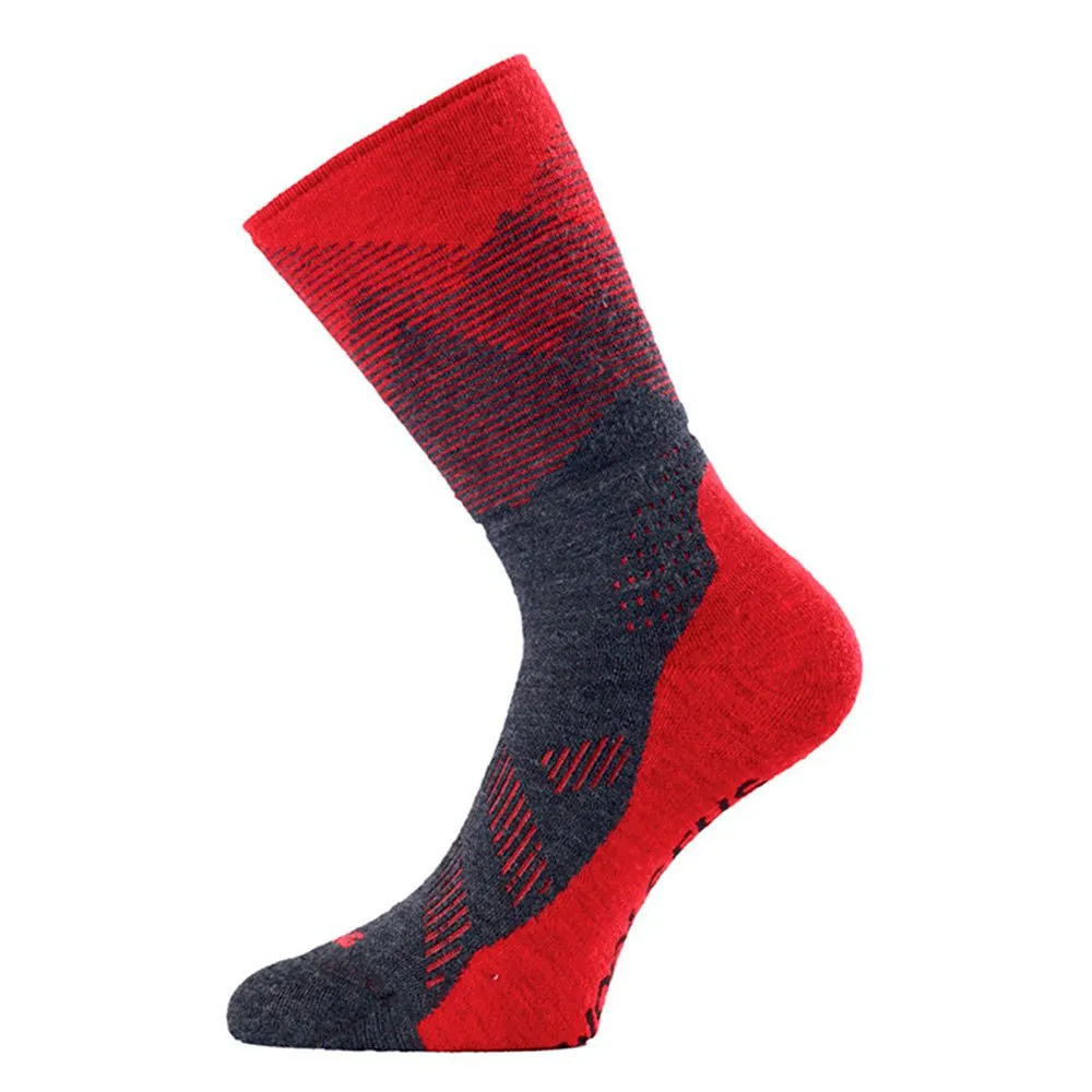 Lasting Fwn 383 Half Crewsokken Rood