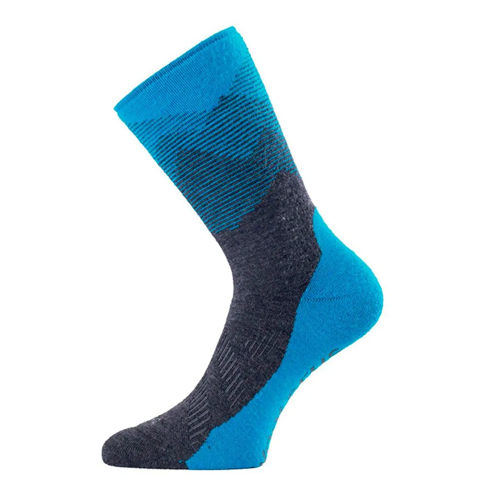 Lasting Fwn 585 Half Crewsokken Blauw