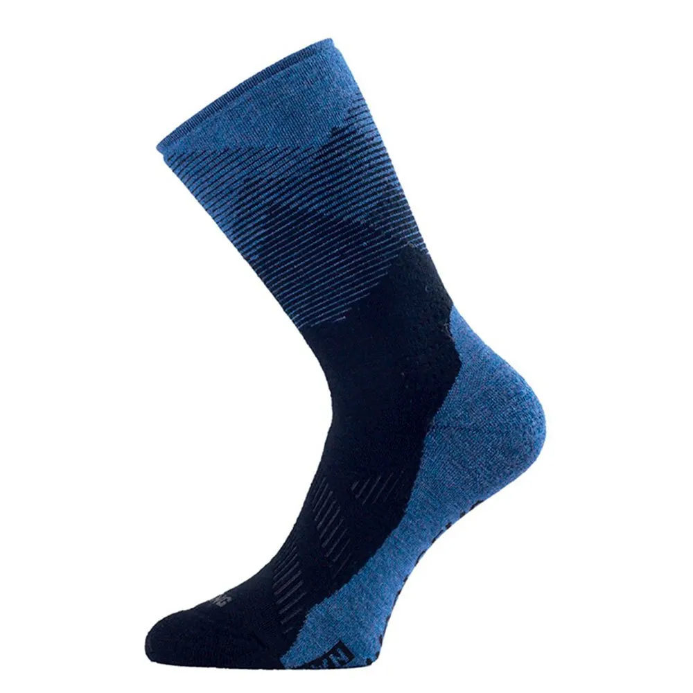 Lasting Fwn 595 Half Crewsokken Blauw